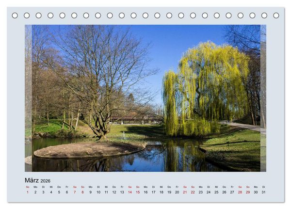 Produktbild: Ein Besuch in Bad Nauheim (Tischkalender 2026 DIN A5 quer), CALVENDO Monatskalender