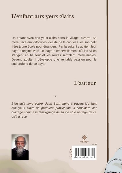 Produktbild: Jean Sern: L'enfant aux yeux clairs