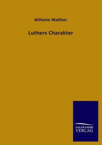 Produktbild: Luthers Charakter