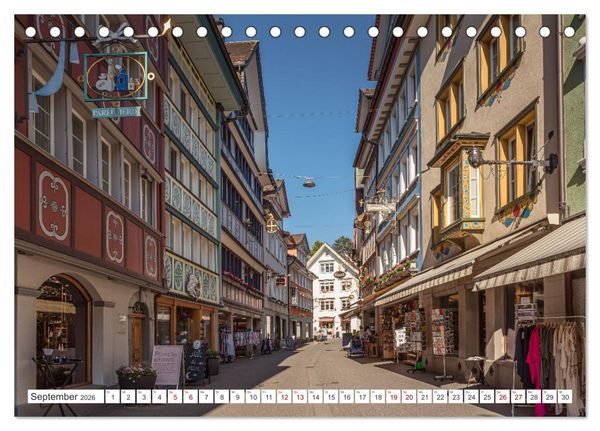 Produktbild: Appenzellerland (Tischkalender 2026 DIN A5 quer), CALVENDO Monatskalender