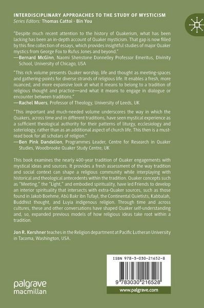 Produktbild: Quakers and Mysticism