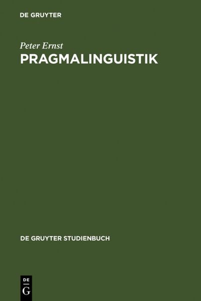 Produktbild: Pragmalinguistik