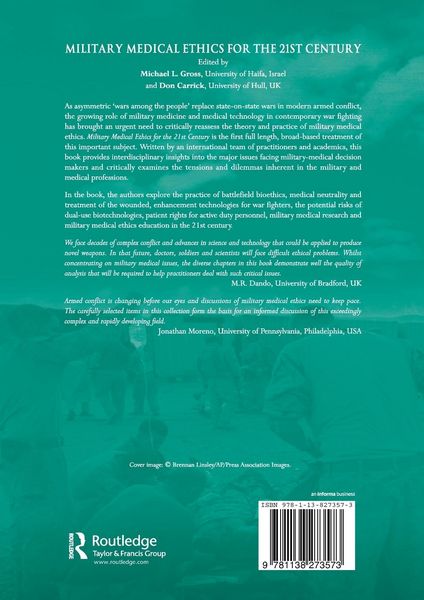 Produktbild: Military Medical Ethics for the 21st Century