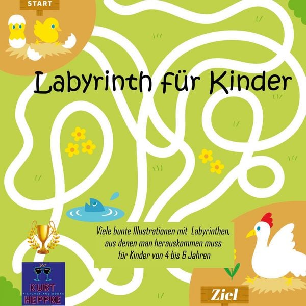 Labyrinth für Kinder, Taschenbuch von Kurt Heppke, BoD – Books on Demand, 9783756210510