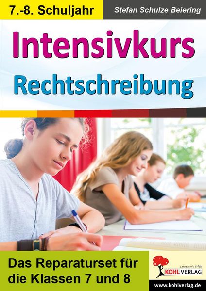 Produktbild: Intensivkurs Rechtschreibung / 7.-8. Schuljahr