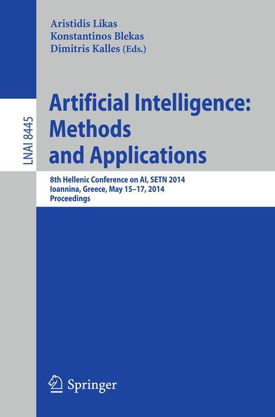 Produktbild: Artificial Intelligence: Methods and Applications