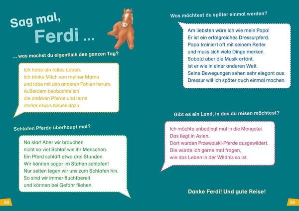 Produktbild: WAS IST WAS Erstes Lesen Band 7. Pferde und Ponys