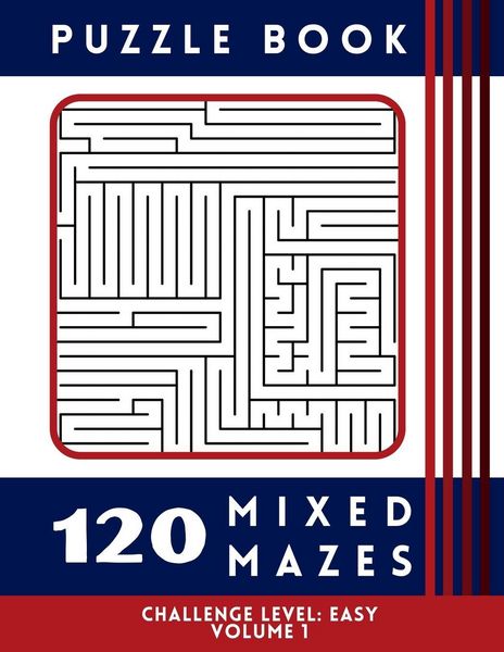 Produktbild: 120 Mixed Mazes - Easy Volume 1
