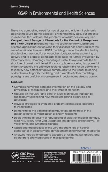 Produktbild: Computational Design of Chemicals for the Control of Mosquitoes and Their Diseases