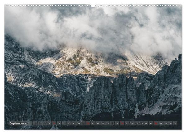 Produktbild: NATUR SP&Uuml;REN - S&Uuml;DTIROL (hochwertiger Premium Wandkalender 2027 DIN A2 quer), Kunstdruck in Hochglanz