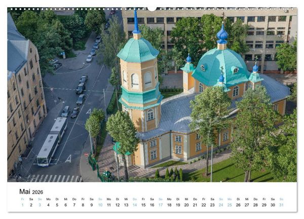 Produktbild: Riga - Metropole des Baltikums (hochwertiger Premium Wandkalender 2026 DIN A2 quer), Kunstdruck in Hochglanz