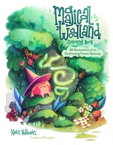 Produktbild: Magical Woodland Coloring Book