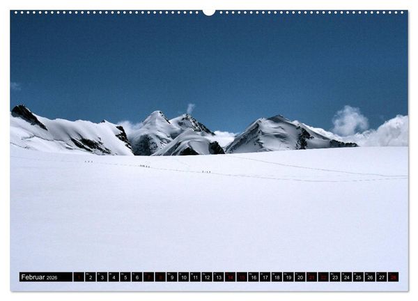 Produktbild: Monte Rosa Classic - Die klassische Tour um das Monte Rosa Massiv (Wandkalender 2026 DIN A2 quer), CALVENDO Monatskalender