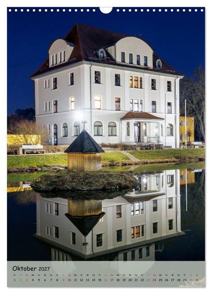 Produktbild: Neustadt an der Orla (Wandkalender 2027 DIN A3 hoch), CALVENDO Monatskalender