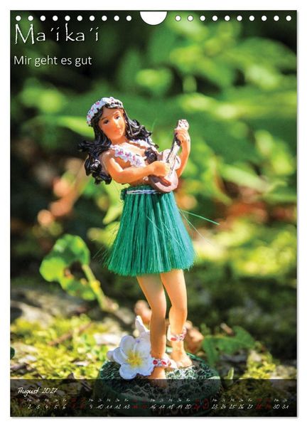 Produktbild: Hula Dancer - Hawaiianische Weisheiten (Wandkalender 2027 DIN A4 hoch), CALVENDO Monatskalender
