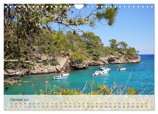 Produktbild: Cala Figuera - Mallorcas Traumbucht (Wandkalender 2027 DIN A4 quer), CALVENDO Monatskalender