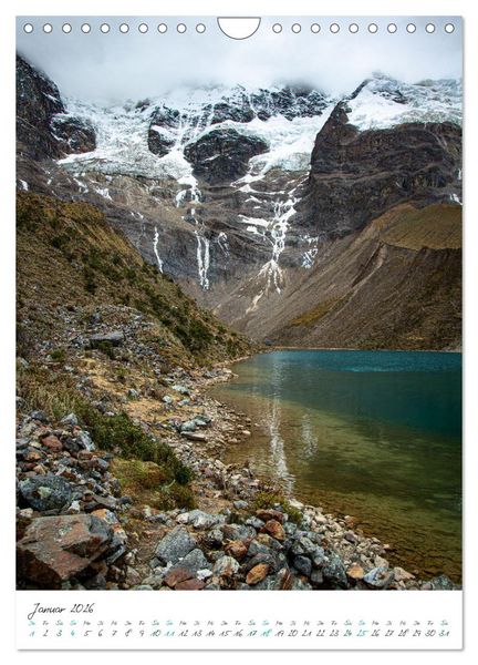 Produktbild: Unterwegs in Peru (Wandkalender 2026 DIN A4 hoch), CALVENDO Monatskalender