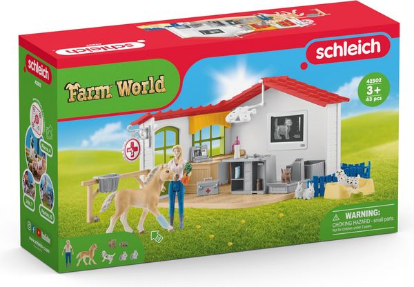 Produktbild: schleich&reg; 42502 Tierarzt Praxis