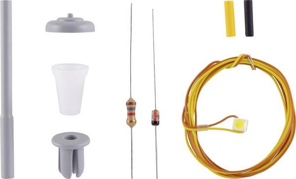 Produktbild: Viessmann Modelltechnik H0 Stra&szlig;enleuchte einfach Bausatz 6721 1St.