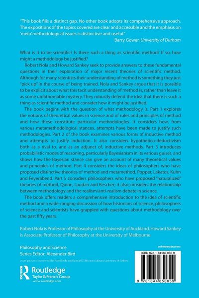 Produktbild: Theories of Scientific Method