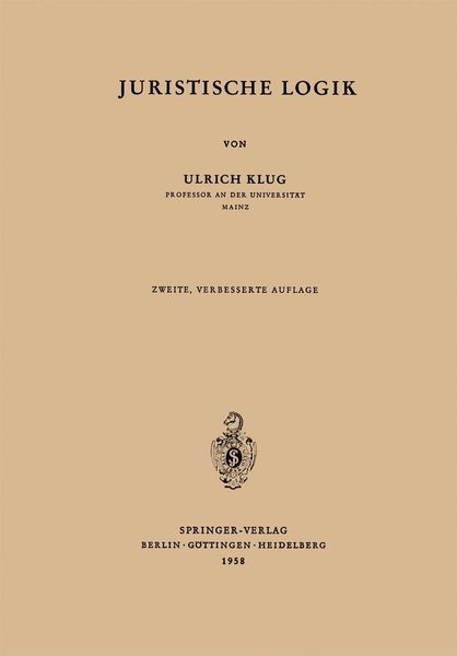 Produktbild: Juristische Logik