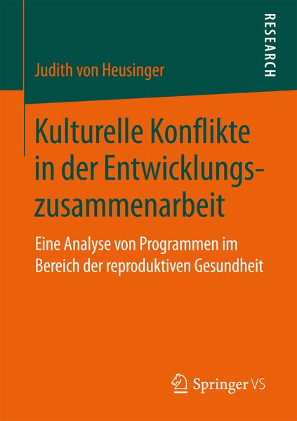 Produktbild: Kulturelle Konflikte in der Entwicklungszusammenarbeit