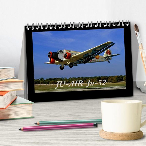 Produktbild: JU-AIR Ju-52 (Tischkalender 2026 DIN A5 quer), CALVENDO Monatskalender