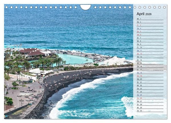 Produktbild: TENERIFFA - Zauberhafte Vulkaninsel (Wandkalender 2026 DIN A4 quer), CALVENDO Monatskalender