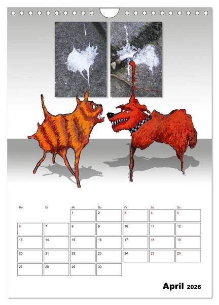 Produktbild: SO EIN SHIT! (Wandkalender 2026 DIN A4 hoch), CALVENDO Monatskalender