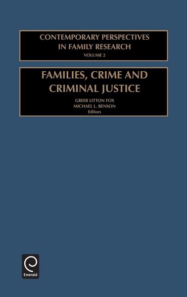 Produktbild: Families, Crime and Criminal Justice