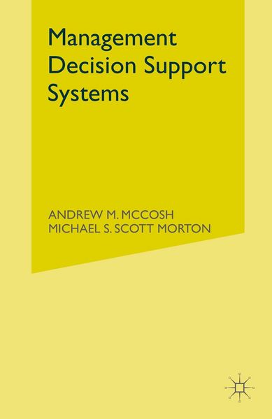 Produktbild: Management Decision Support Systems