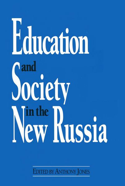 Produktbild: Education and Society in the New Russia