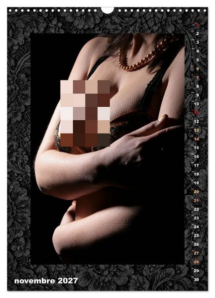 Produktbild: Belles femmes en lingerie (Calendrier mural 2027 DIN A3 horizontal), CALVENDO calendrier mensuel