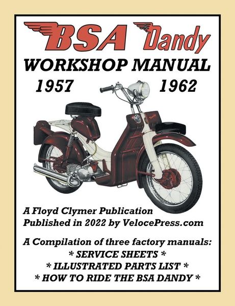 Produktbild: BSA Dandy 1957-1962 Workshop Manual