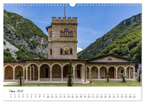 Produktbild: Bosnien-Herzegowina, unber&uuml;hrte Natur und touristische Highlights (Wandkalender 2027 DIN A3 quer), CALVENDO Monatskalender