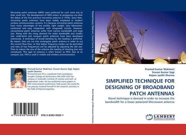 Produktbild: Simplified Technique For Designing Of Broadband Patch Antennas