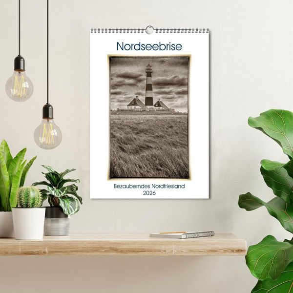 Produktbild: Nordseebrise - Bezauberndes Nordfriesland (Wandkalender 2026 DIN A3 hoch), CALVENDO Monatskalender