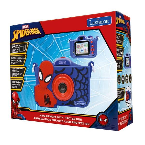 Produktbild: Kinderkamera mit Spider-Man-Schutz