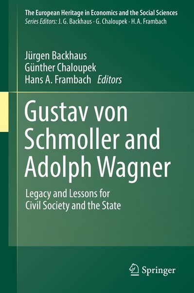 Produktbild: Gustav von Schmoller and Adolph Wagner