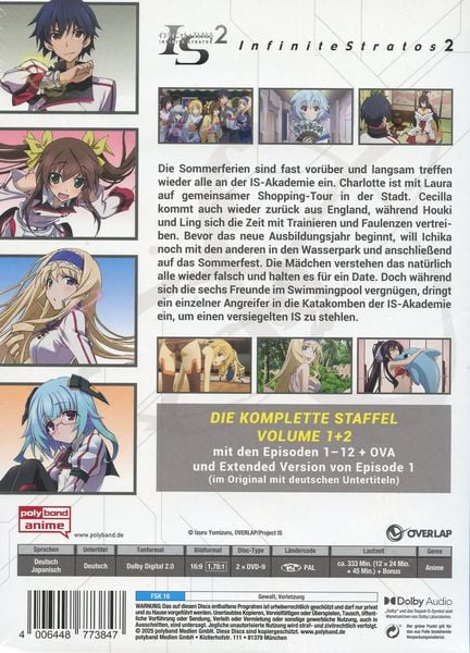 Produktbild: Infinite Stratos 2 - Die komplette Staffel LTD. [2 DVDs]