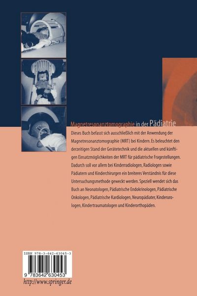 Produktbild: Magnetresonanztomographie in der P&auml;diatrie