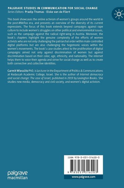 Produktbild: Women&rsquo;s Activism Online and the Global Struggle for Social Change