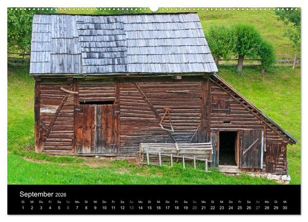 Produktbild: Siebenb&uuml;rgen &ndash; Die malerischsten Bauernh&auml;user (Wandkalender 2026 DIN A2 quer), CALVENDO Monatskalender