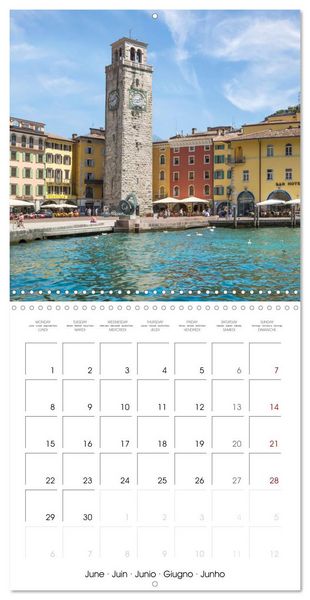 Produktbild: Lovely impressions from LAKE GARDA (Wall Calendar 2026 12 &times; 12 Inch) CALVENDO 12 Month Wall Calendar