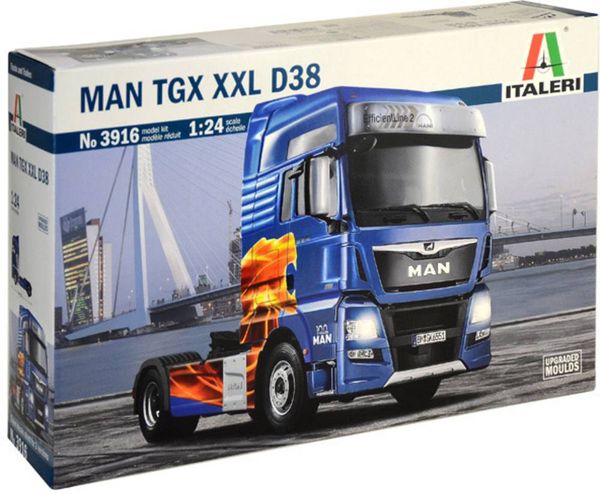 Italeri 510003916 MAN TGX XXL D38 E6 Truckmodell Bausatz 1:24