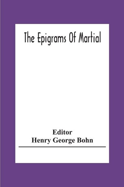 Produktbild: The Epigrams Of Martial