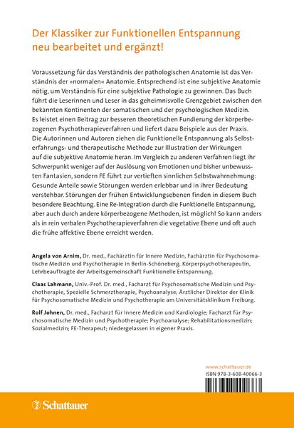 Produktbild: Subjektive Anatomie, 3. Auflage