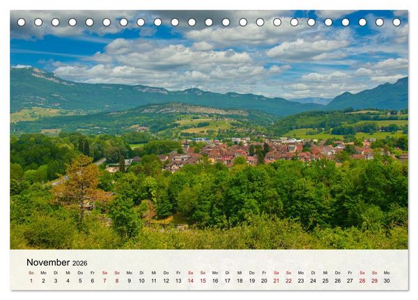 Produktbild: Frankreichs Natursch&ouml;nheiten (Tischkalender 2026 DIN A5 quer), CALVENDO Monatskalender