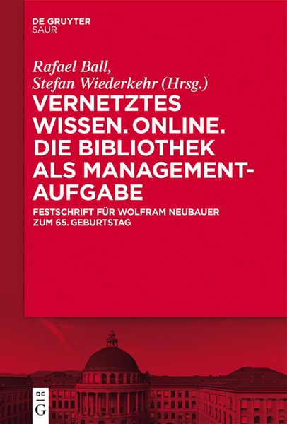Produktbild: Vernetztes Wissen. Online. Die Bibliothek als Managementaufgabe