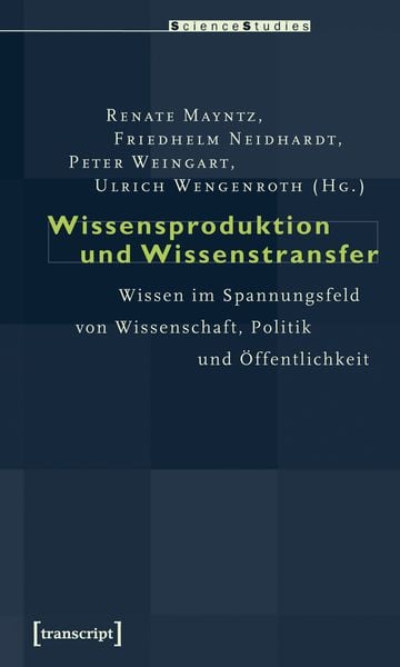 Produktbild: Wissensproduktion und Wissenstransfer